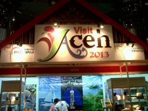 Stand Visit Aceh 2013 (Ist)
