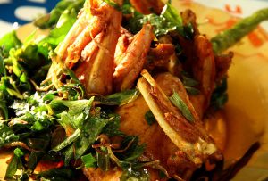 Ayam Goreng Kaki Panjang (Foto Pozan Matang)