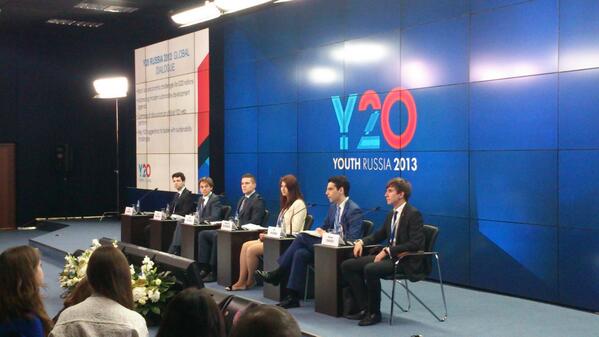 Suasana Sidang G20 Youth Summit (Ist)