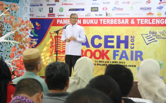 Pembukaan Aceh Book Fair 2013 (Pozan Matang/SeputarAceh.com)