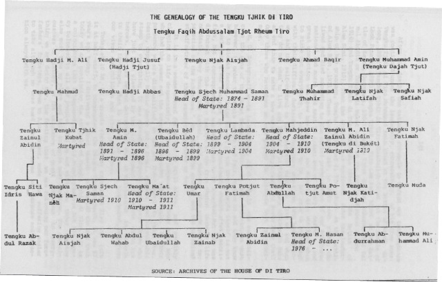 Head of State (The Genealogy of The Tengku Tjhik Di Tiro)