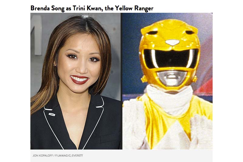 Brenda Song sebagai Trini Kwan, Yellow Ranger