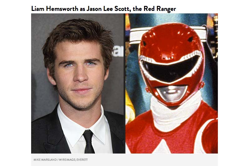 Liam Hemsworth sebagai Jason Lee Red Ranger