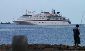 Kamis Pagi, Kapal Pesiar MV Clipper Odyssey Tiba di Sabang