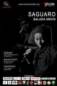 Duo Akustik Saguaro Tur Tiga Kota di Aceh