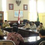 Pemkab Aceh Tengah saat rapat bahasa beasiswa dokter (Dok Humas Aceh Tengah)