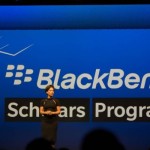 Alicia Keys saat menjelaskan tentang Blackberry Scholars Program