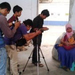 Proses pengambilan gambar film dokumenter Perempuan Kopi (Facebook Aceh Documentary)