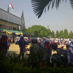 Suasana setelah nonton bareng di SMKN 2 Langsa (Ist)