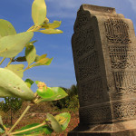 Batu nisan bertipologi Kesultanan Samudra Pasai makam Syaikh Tuan Kamil wafat tahun 930 Hijriyah (Foto M Iqbal/SeputarAceh.com)