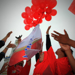 Melepaskan balon World Thalassemia Day di Banda Aceh (Foto M Iqba/SeputarAceh.com)