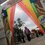 Pintu masuk pekan kreatif Banda Aceh 2014 (Foto M Iqbal/SeputarAceh.com)