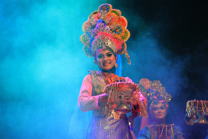 Tari ranup lampuan sebagai pembuka piasan seni 2014 (Foto M Iqbal/SeputarAceh.com)