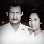 Foto Azimar bersama suaminya (Foto Repro)