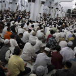 Ribuan jama'ah mendengarkan tausiyah di Masjid Raya Baiturrahman (Foto M Iqbal/SeputarAceh.com)