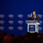 PEMBUKAAN WORLD ECONOMIC FORUM 2015 (Foto metrotvnews.com)