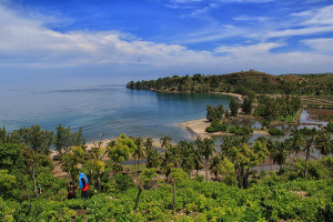 Keindahan bukit Lamreh tempat bersemayamnya kesultanan Lamuri (Foto M Iqbal/SeputarAceh.com)