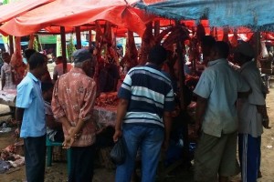 Suasana meugang di Aceh (Foto Aulia Fitri/SeputarAceh.com)