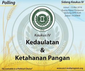 POLLING Kedaulatan dan Ketahanan Pangan