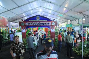 Pengunjung memadati stand acara Peda KTNA 2016 di pelataran Stadion Harapan Bangsa Lhong Raya, Banda Aceh (Foto M Iqbal/SeputarAceh.com)