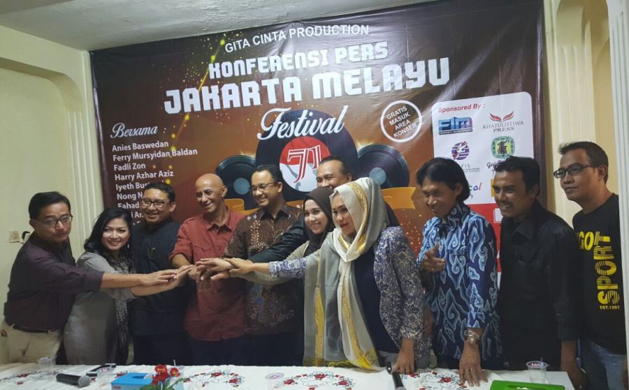 GELARAN Jakarta Melayu Festival (JMF) 2016 tahun ini akan tampil beda dengan tahun-tahun sebelumnya, hal ini terungkap saat konferensi pers JMF yang digelar Gita Cinta Production di Restoran Pempek Kita, Tebet Timur Dalam Raya Jakarta Selatan, Rabu (11/8/2016) lalu.