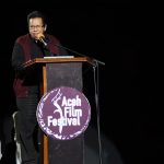 Prof Bachtiar Ali (anggota DPR-RI Komisi 1) hadir dalam acara Aceh Film Festival 2016 di Aula BKPP Banda Aceh (Foto M Iqbal/SeputarAceh.com)