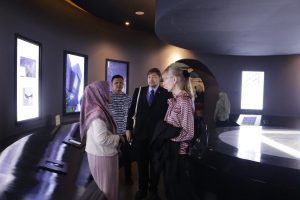 Respon Dubes Jerman untuk Indonesia saat Berkunjung ke Museum Tsunami