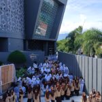 Ribuan siswa di Banda Aceh Ikuti simulasi evakusi mandiri yang berlangsung di Museum Tsunami (FOTO IST)